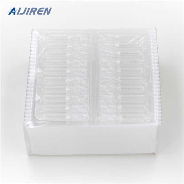 Laboratory analytical gc vial inserts for autosampler vials